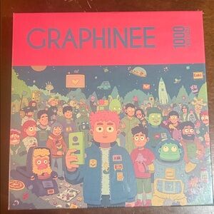 Graphinee 1000 Piece Puzzle Breaking News